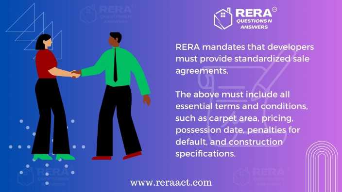 Homebuyer rights in rera- Right to Transparent Sale Agreements